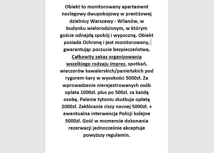 Wilanow - Sarmacka 1b 아파트 *